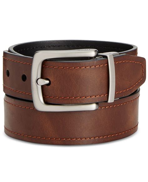 Lyst - Fossil Belt, Parker Reversible Belt in Brown for Men