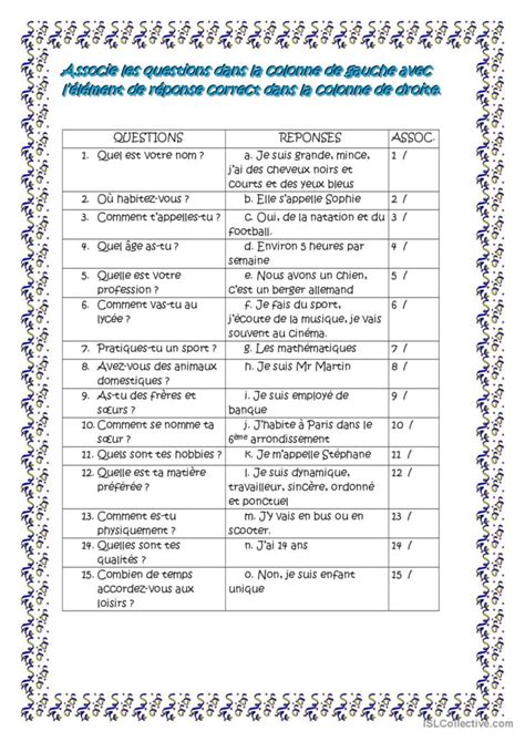 English ESL Worksheets Activities For Distance Learning And Physical