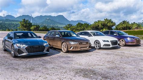 Audi Rs7 2021 Vs Audi Rs7 2013 Vs Audi Rs6 2015 Vs Audi Rs6 2009