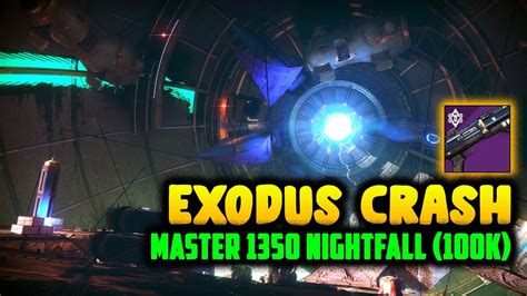 Destiny Exodus Crash Master K Nightfall Ordeal Guide