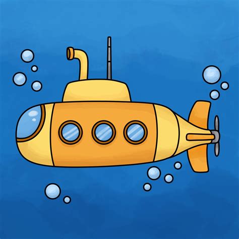 submarine drawing 3