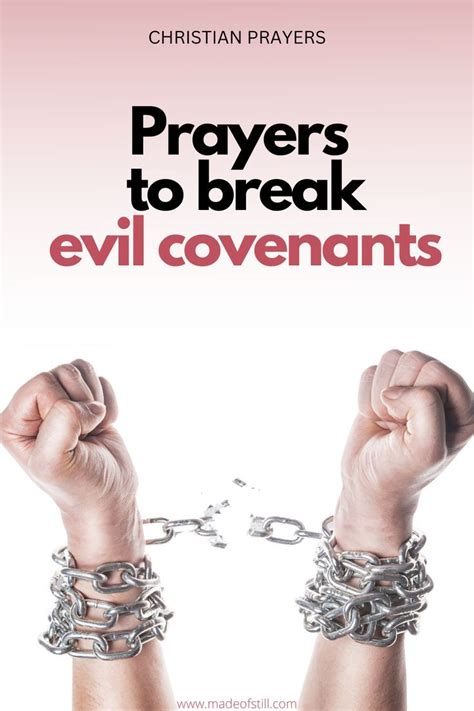 5 Powerful Prayers To Break Evil Spiritual Covenants Artofit