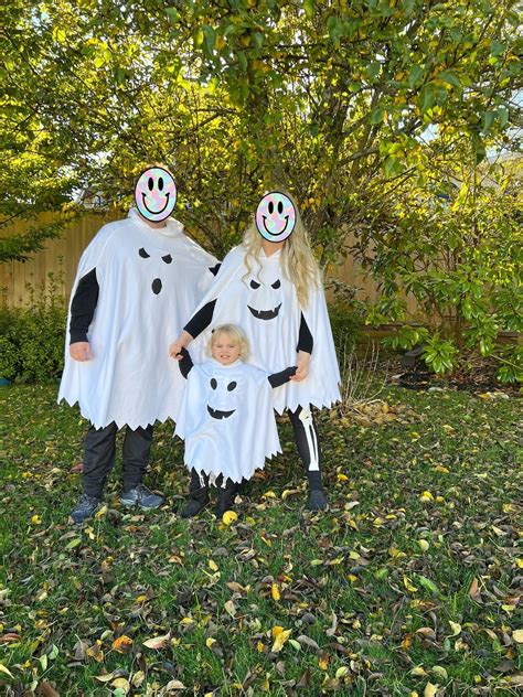 Hooded Cape Cloak Poncho Halloween Ghost Family Costume Set - Etsy