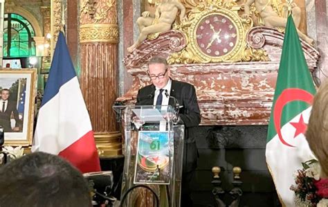 Commémoration Du 61e Anniversaire De La Fête De L’indépendance L’ambassade D’algérie En France