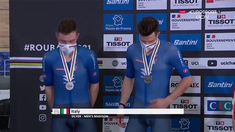 Ciclismo Su Pista Mondiali Roubaix L Italia Festeggia Con