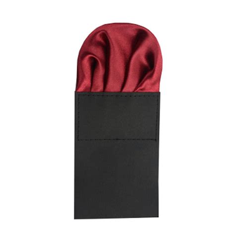 Cravate Mouchoir De Poche En Satin Uni Pour Hommes Pochette Carr E Pr