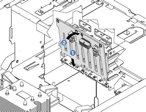 Install The Backplane For Eight Inch Hot Swap Drives ThinkSystem ST Lenovo Docs