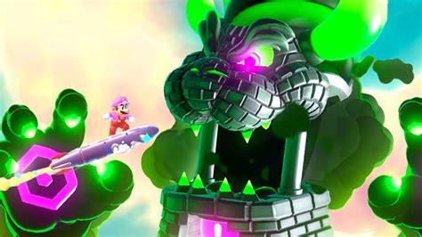 Super Mario Bros Wonder Castle Bowser 100 Youtube