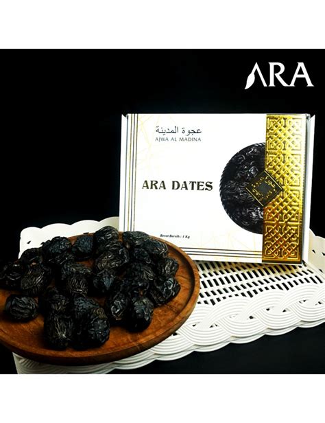 Kurma Ajwa Jumbo PREMIUM KEMTAN ARA DATES 1kg Original