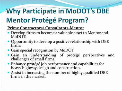 Ppt Modot Dbe Mentor Prot G Program Powerpoint Presentation Free