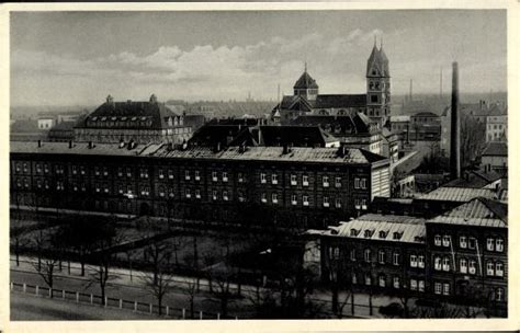 Ansichtskarte Postkarte München Standort Lazarett München I Blick