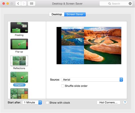 Macos How To Set Screensaver Thumbnail In Settings Panel On Mac Stack Overflow