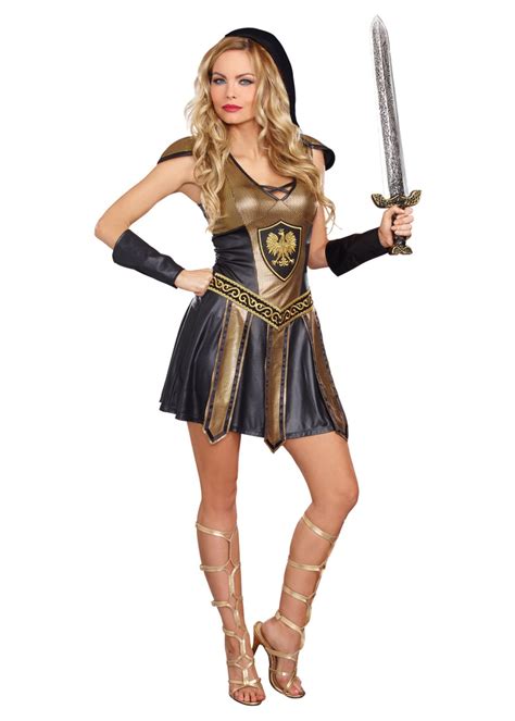 Deadly Warrior Women Costume - Medieval Costumes