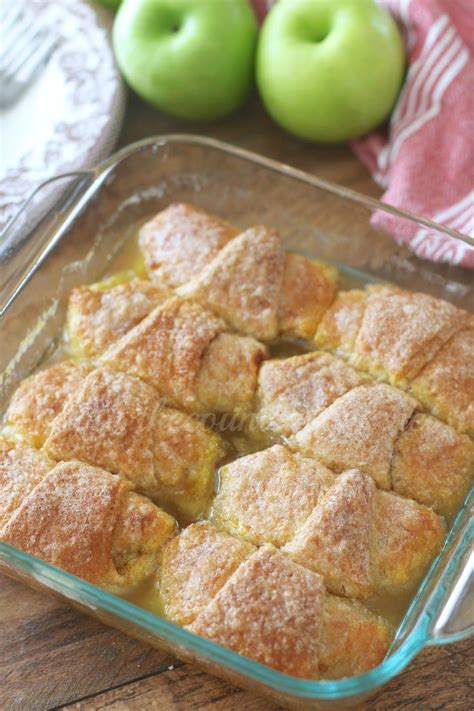 Easy Apple Dumplings Really Are So Easy Crescent Rolls Make This A