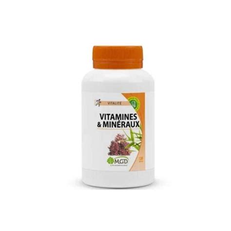 MGD VITAMINES MINERAUX 120 GÉLULES 1 Moment