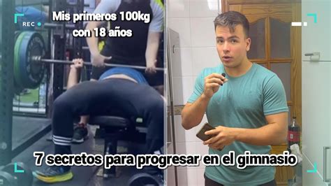 Claves Para Progresar En El Gym Pablofernandez Youtube