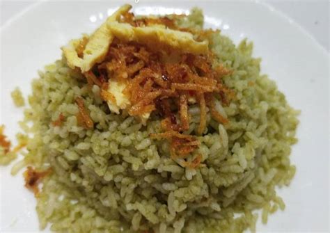 Resep Nasi Uduk Hijau Rice Cooker Oleh Hety Priscilla Cookpad