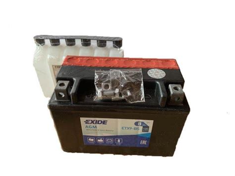 Аккумулятор 8Ah 12v Exide AGM ETX9 BS YTX9 BS Ст код 150х87х105 L