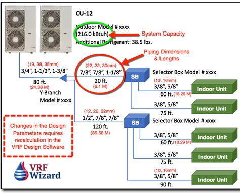 Mitsubishi VRF Piping Diagram