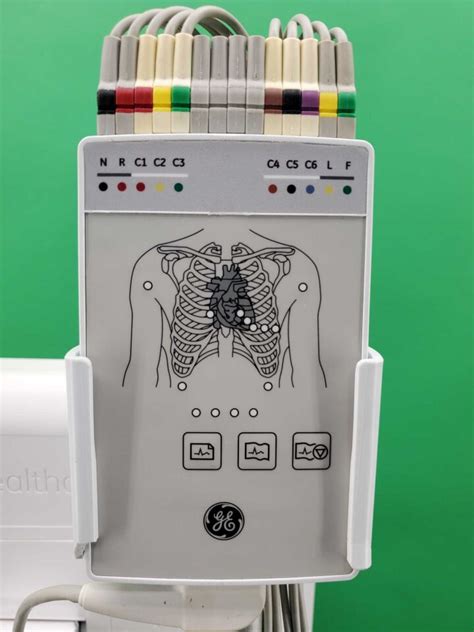 Used GE MAC VU360 Resting EKG ECG System For Sale DOTmed Listing