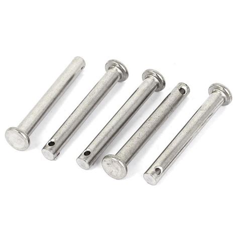 Metric 2 1 4 Round Head Marine Clevis Pins 316 Stainless Steel