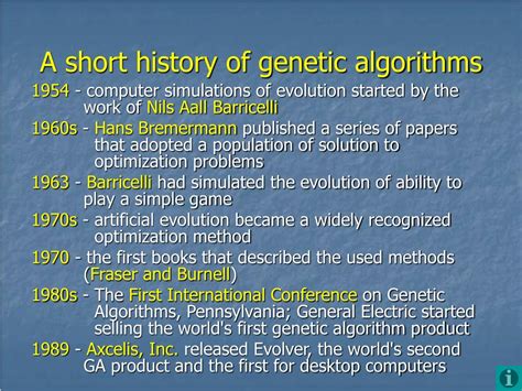 Ppt Introduction To Genetic Algorithms Powerpoint Presentation Free