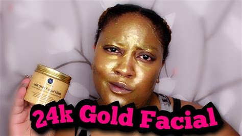 24k Gold Facial Mask By Lagunamoon Review 💋 Youtube