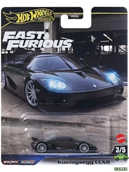 Hot Wheels Premium Fast Furious Koenigsegg Ccxr