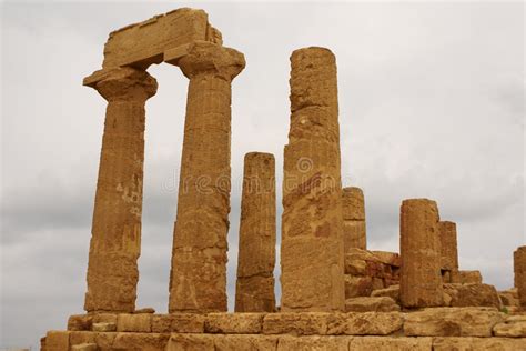 Las Ruinas Del Templo De Concordia Valey De Templos Agrigento S