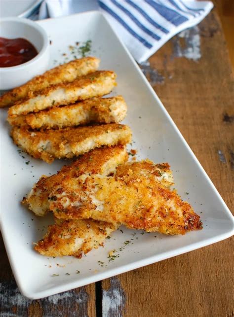 Easy Baked Chicken Tenders - A Cedar Spoon