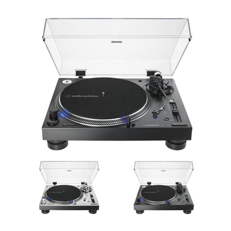 Audio-Technica AT-LP140XP Direct-Drive Professional DJ Turntable (Black ...