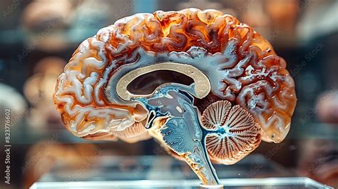 Neuroanatomy Of Brains Limbic System Showing The Hippocampus Amygdala