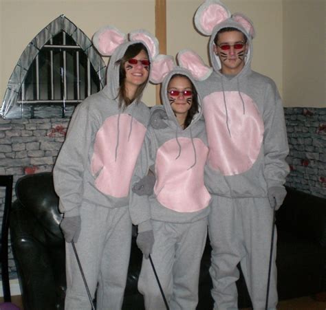 Three Blind Mice Costumes Mouse Costume Trio Halloween Costumes