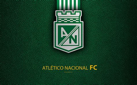 Atl Tico Nacional Colombia A Emblema F Tbol Garrote Fondo De