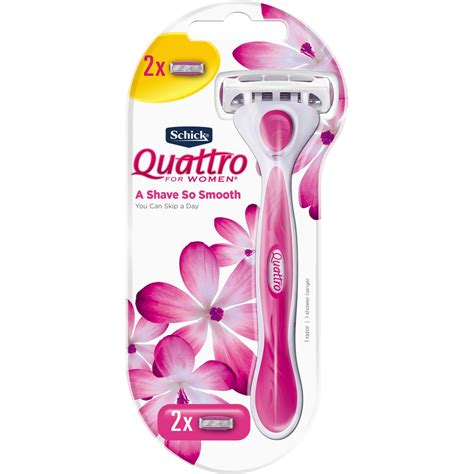 Schick Quattro For Women Kit BIG W