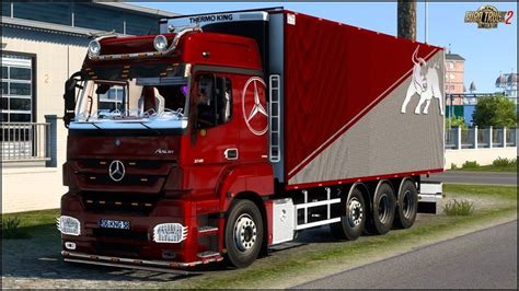 Ets2 Mercedes Benz Axor 3240 KNG Frigo 1 42 V 1 0 Update Auf 1 42