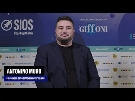 Sios Giffoni Indispensabili Intervista Ad Antonino Muro Giffoni