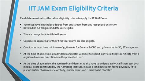 Ppt Iit Jam Exam Details Powerpoint Presentation Free Download Id