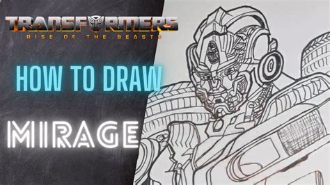 Mirage Transformers Rise Of The Beasts Step By Step Tutorial