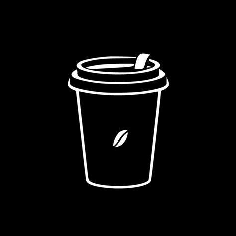 Coffee, Black and White illustration 46979347 Vector Art at Vecteezy