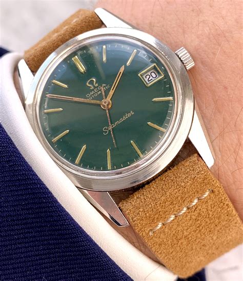 Custom Green Dial Omega Seamaster Vintage Automatic Automatik