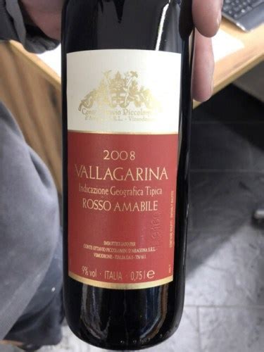 Conte Ottavio Piccolomini Vallagarina Rosso Amabile Vivino Us