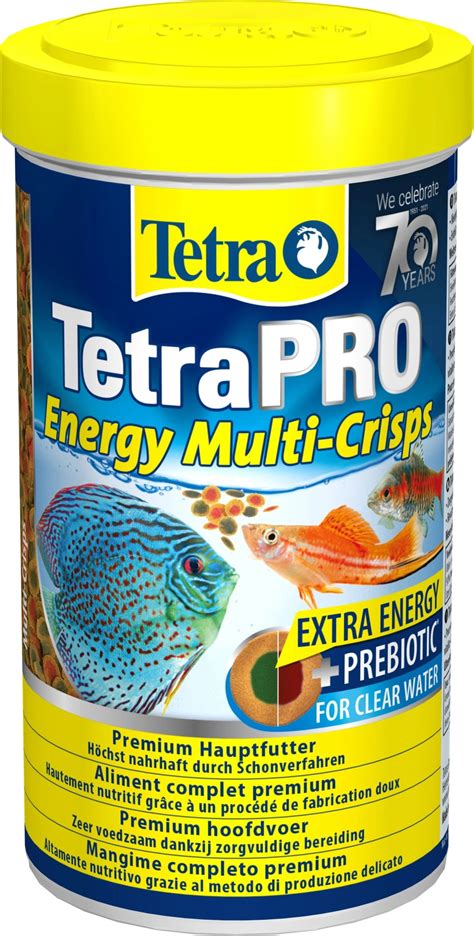 Tetra Aquarium Fischfutter Granulat Tetrapro Energy Multi Crisps Ml