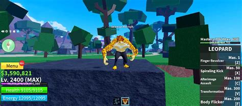 Leopard And Godhuman Lvl 2400max Blox Fruit Account Leopard Fruit