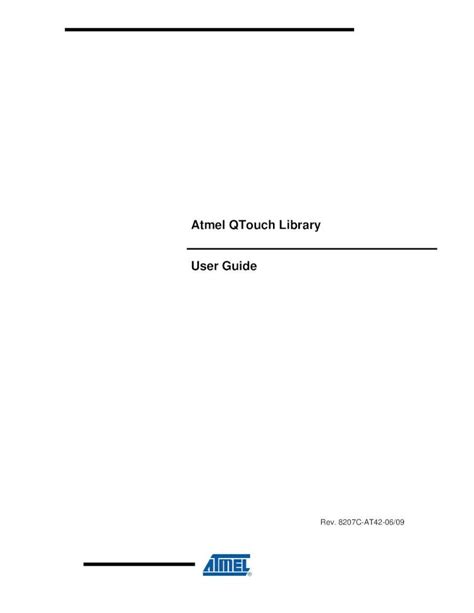 Pdf Atmel Qtouch Library User Guide Dokumen Tips