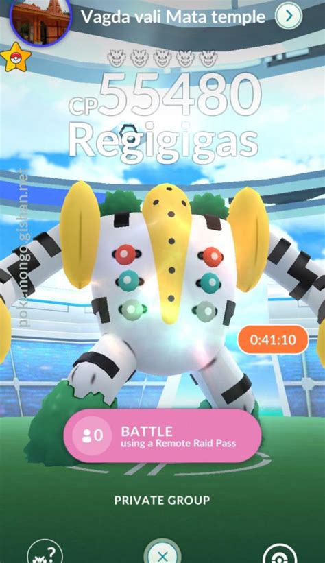 Regigigas Pokemon Go June 2021 Raid Guide Pokemon Go