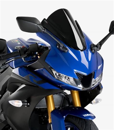 Cúpula Puig Z Racing Yamaha YZF R125 2019 2022 Negro 3619N