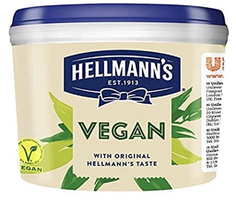 Hellmann’s Vegan Mayonnaise 5 Litre