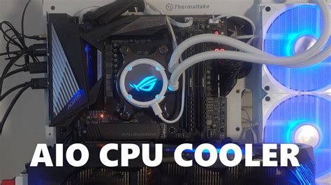 Asus Rog Strix Lc 360 Rgb The Sexy White All In One Cpu Cooler Youtube