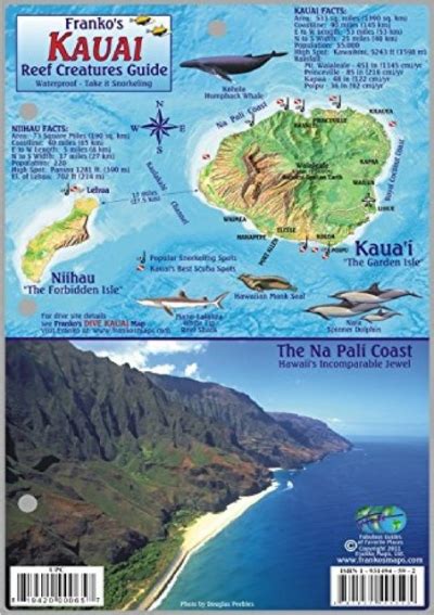 Kauai-Hawaii-Map--Coral-Reef-Creatures-Guide-Franko-Maps-Laminated-Fish ...